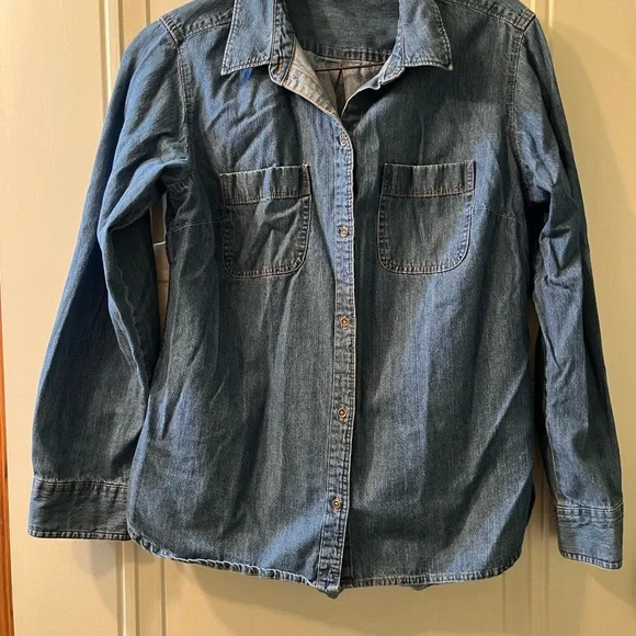 Lee Riders Blue Denim Shirt - Picture 1 of 4